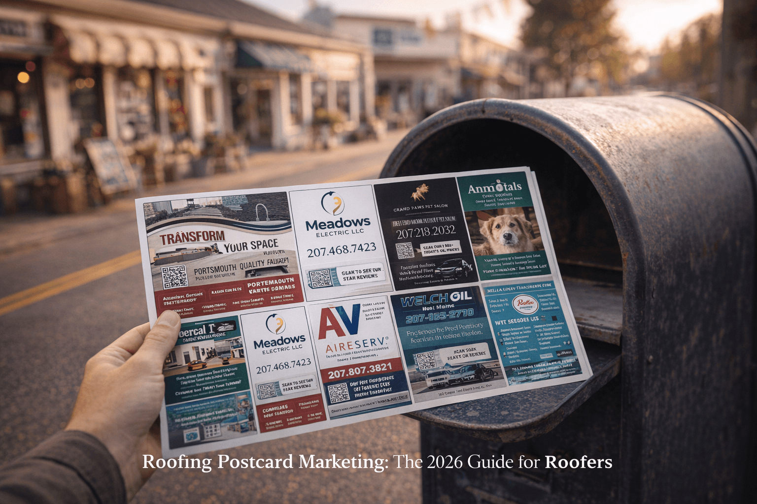 Roofing Postcard Marketing: The 2026 Guide for Roofers