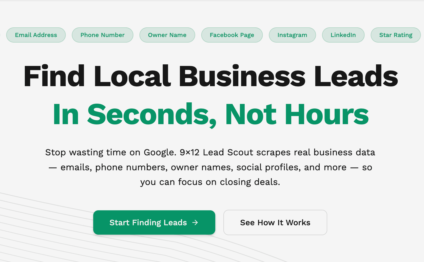 Lead Scout: Find Business Contacts Fast